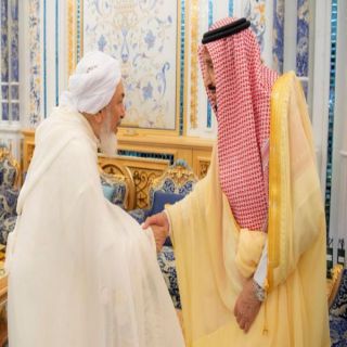 خادم الحرمين الشريفين يستقبل رئيس وأعضاء بمجلس الإفتاء الإماراتي