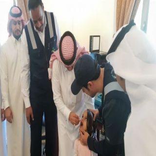 المرزوقي يدشن حملة التطعيم ضد شلل الأطفال في #المجاردة