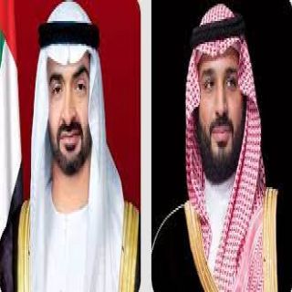 ولي العهد يهنئ رئيس دولة الإمارات بمناسبة صدور القرارات والمراسيم الأميرية