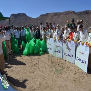 500 قائد وكشاف يطلقون المشروع الكشفي لنظافة البيئة في #عسير